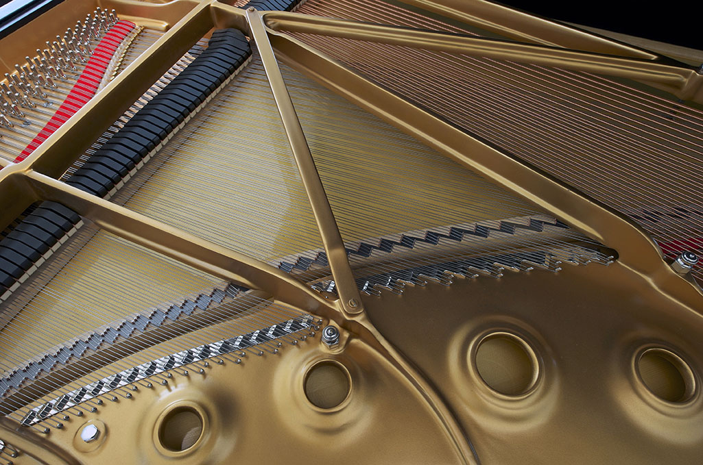 Emralon coating for parts inside a piano