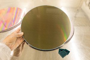 spin coated silicon wafers
