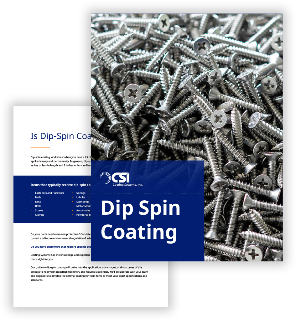 Dip-Spin Coating LP at Coating Systems